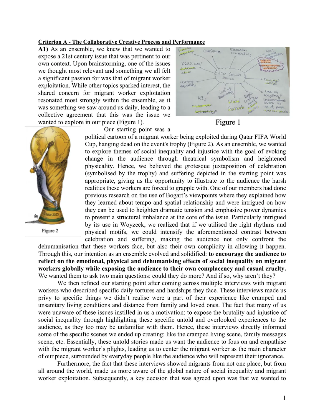 Page 1 of the exemplar