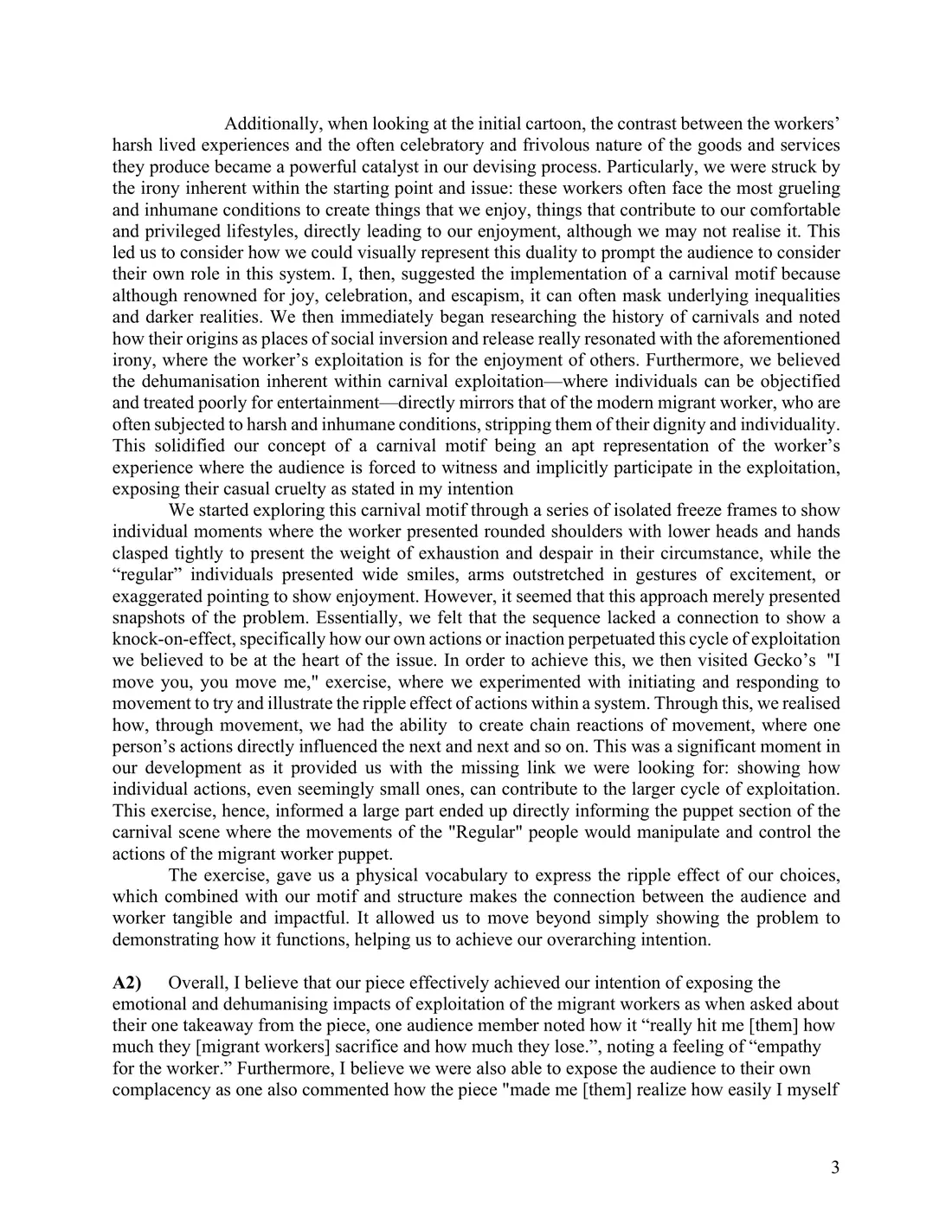 Page 3 of the exemplar
